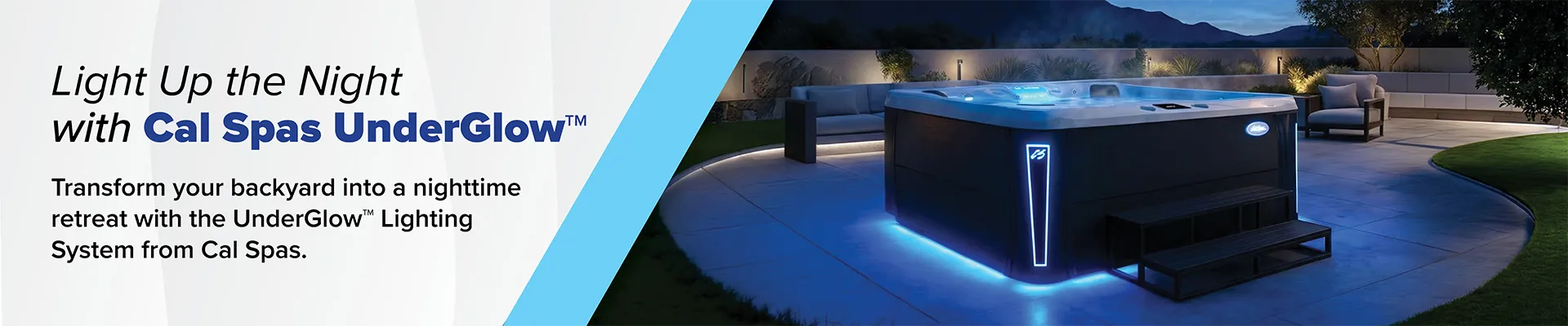 Calspas hot tub being used in a family setting - Westwood